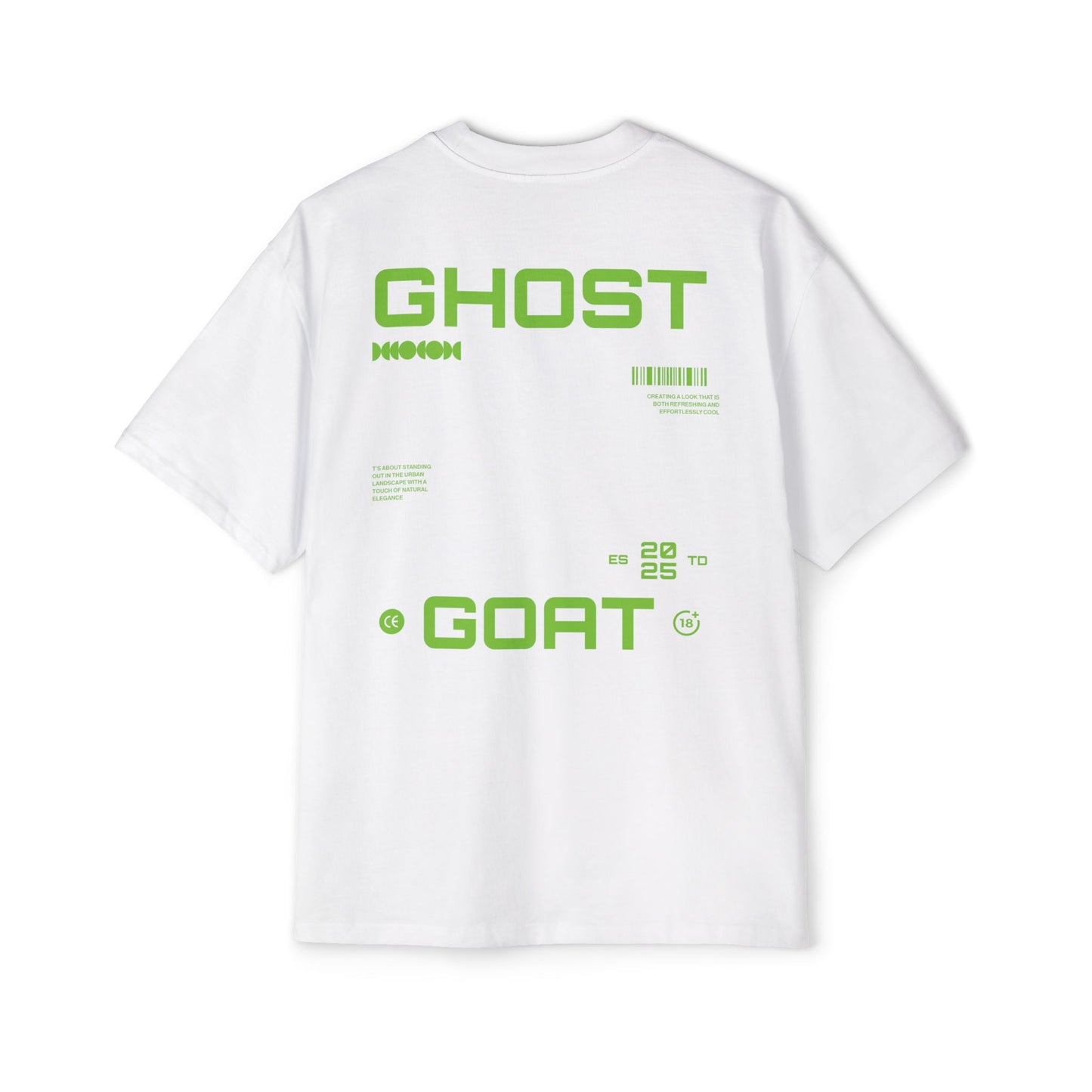 Ghost Goat Oversized Tee